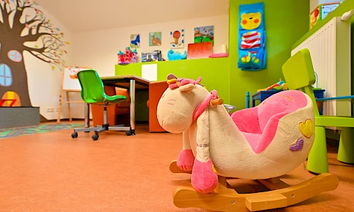 Detailansicht des Spielzimmers